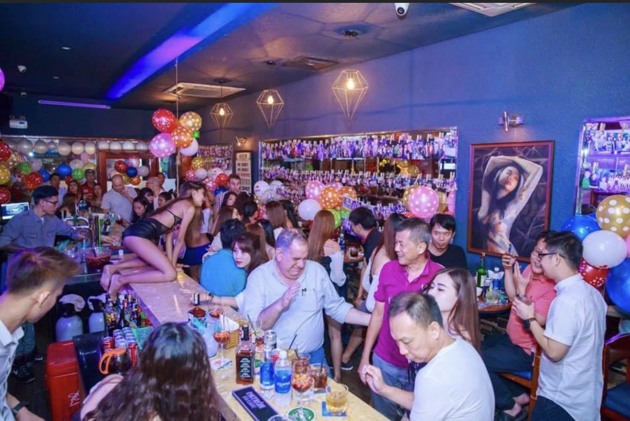 Saigon Bar Scene